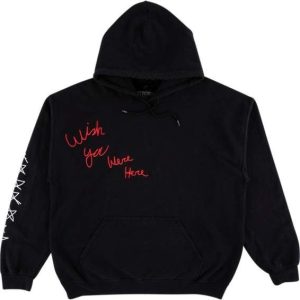 Astroworld Wish You Were Here Tour Black Hoodie