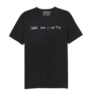 Astroworld Look Mom I Can Fly Black T-shirt
