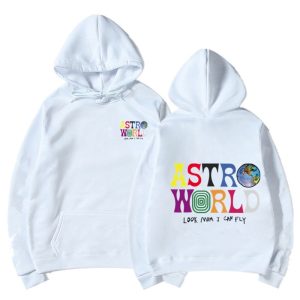 Astroworld Hoodie White