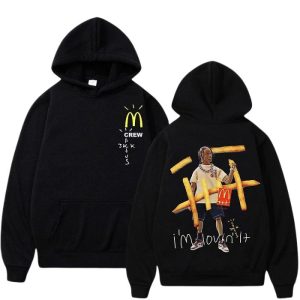 Im Lovin It Black Hoodie