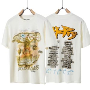 Travis Scott Skitzo Circus Maximus White Tee