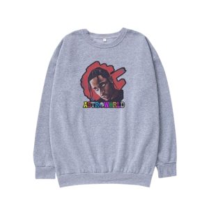 Grey Travis Scott Astroworld Sweatshirt