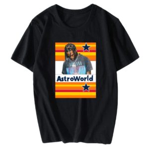 Travis Scott Astroworld Shirt Blue Stars